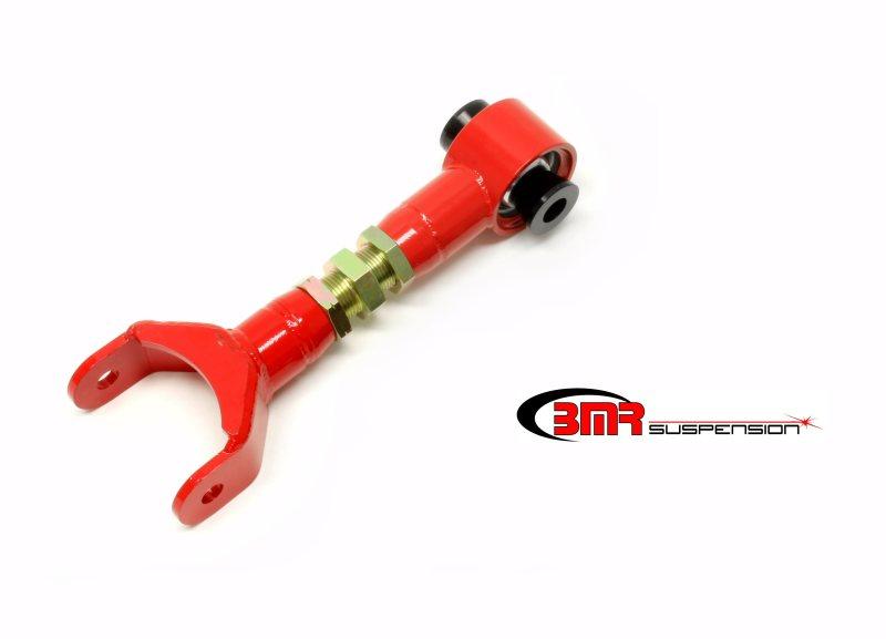 BMR 11-14 S197 Mustang Upper Control Arm On-Car Adj. w/ Spherical Bearings - Red UTCA033R Main Image