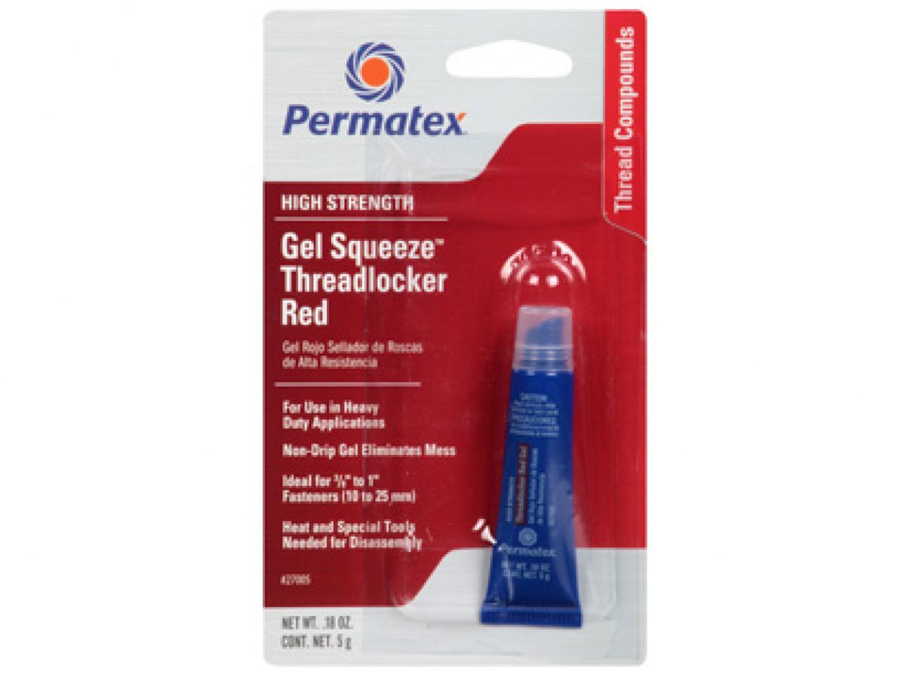 Permatex High Strength Threadlocker Red Gel -   In The GEL TWIST