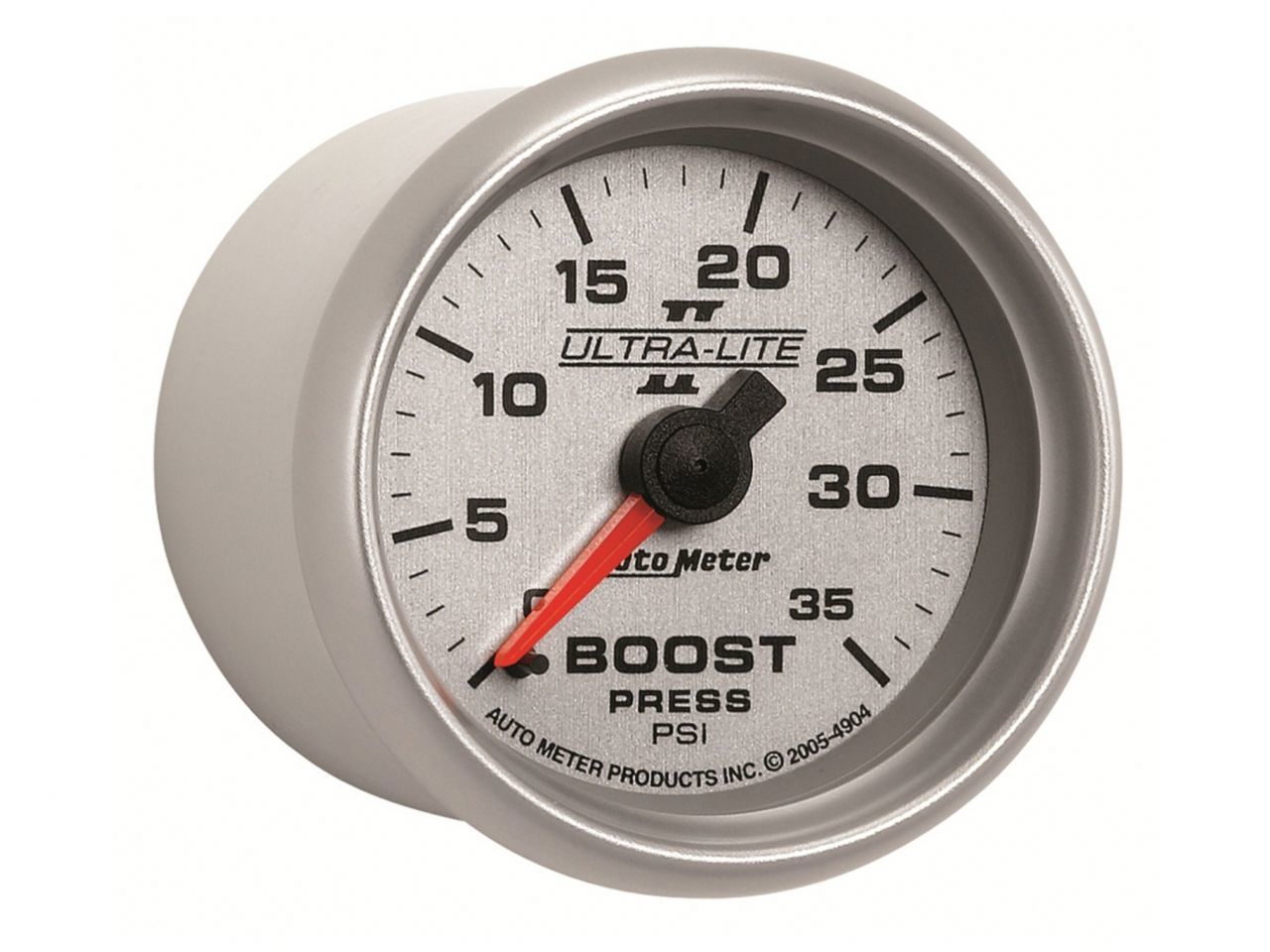 Autometer Gauge, Boost, 2 1/16", 35psi, Mechanical, Ultra-lite II