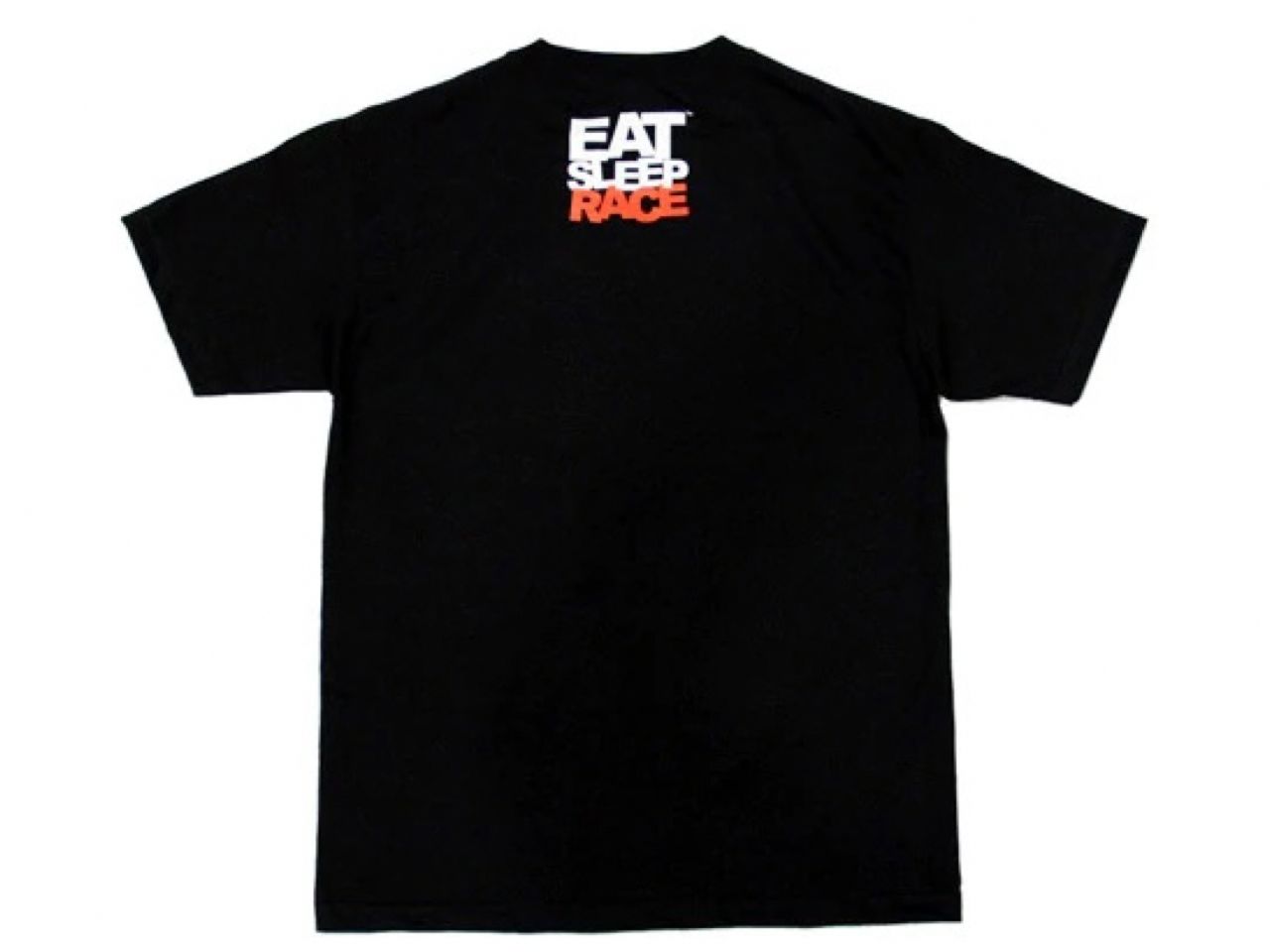 Eat Sleep Race Black Cartoon Sparkplug T-Shirt