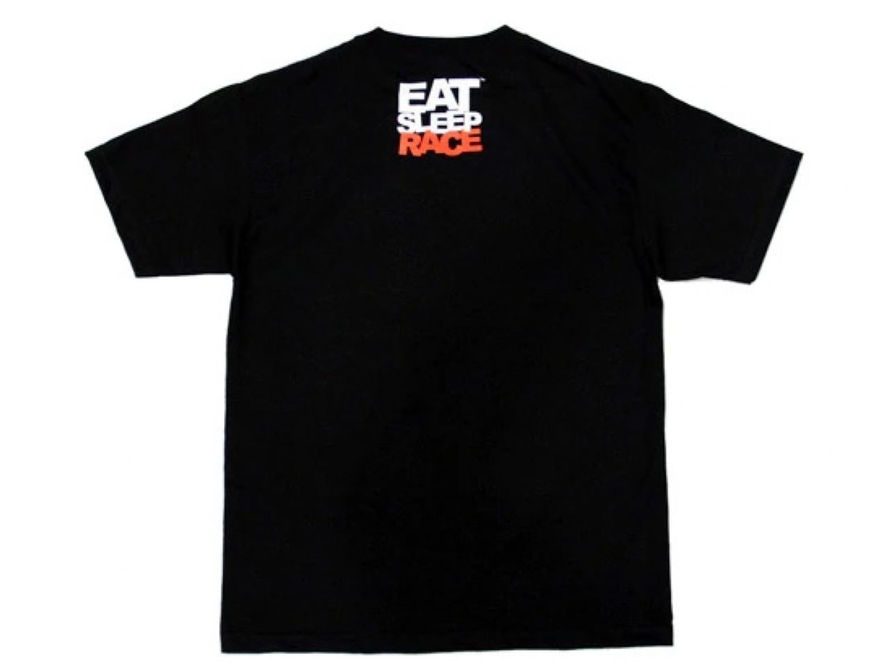 Eat Sleep Race Black Cartoon Sparkplug T-Shirt