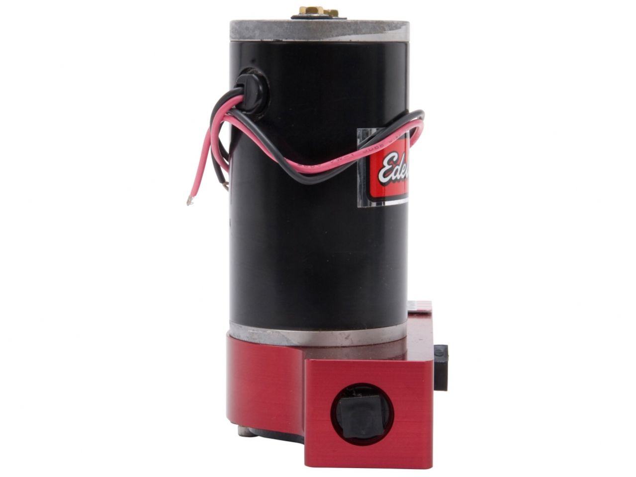 Edelbrock Quiet-flo In-line Red Electric Fuel Pump - 120 Gph