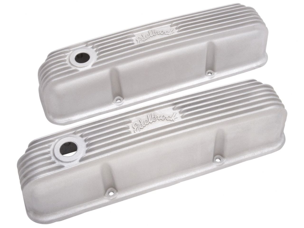 Edelbrock Valve Cover, Classic Series, Ford, 1958-1976 Fe V8, Satin