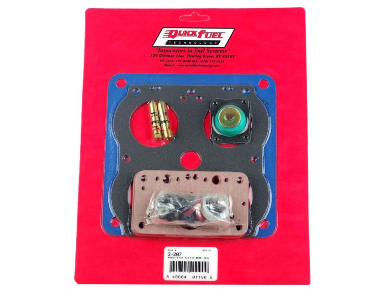 Quick Fuel Carburetor Kits 3-207QFT Item Image