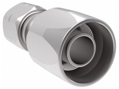 Aeroquip Reusable Aluminum Swivel; Straight; -16AN Hose Size; S.A.E. 37 Degree