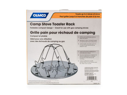 Camco Camp Stove Toaster Rack - Bilingual