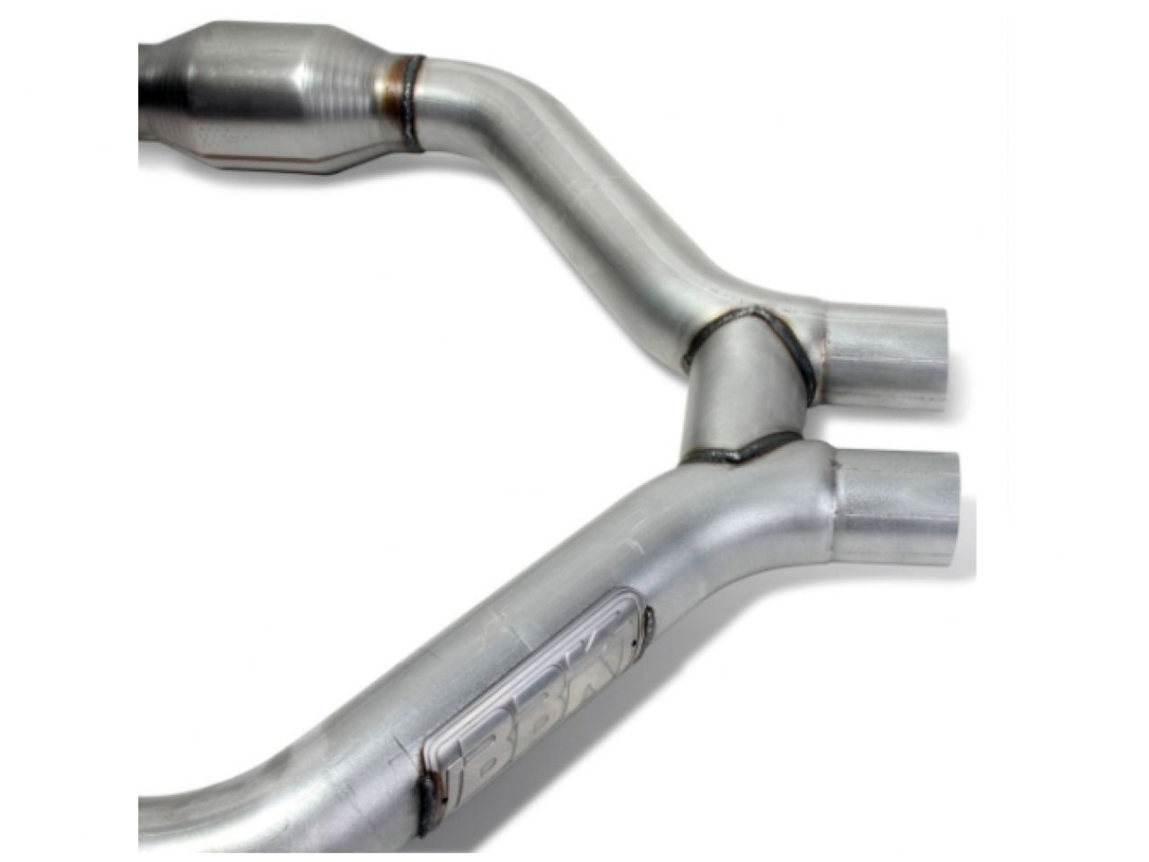 BBK Performance 2015-16 Mustang V6 Short Mid H Pipe with Converters