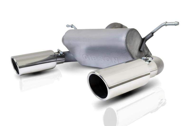 Gibson 18-19 Jeep Wrangler JL Sport 3.6L 2.5in Cat-Back Dual Split Exhaust - Stainless 617307 Main Image