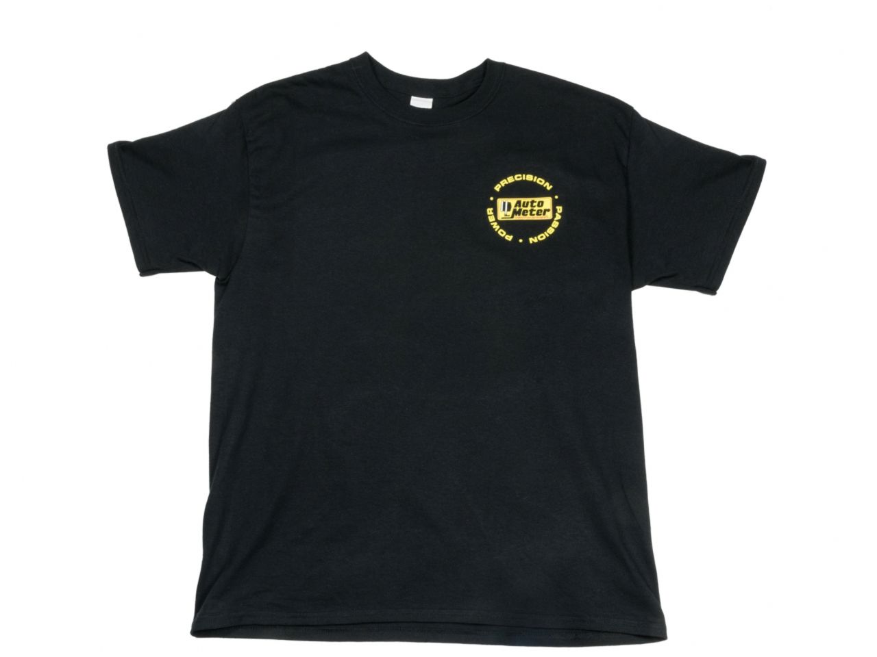 Autometer T-shirt, Adult L,Black,'Competition Instruments'