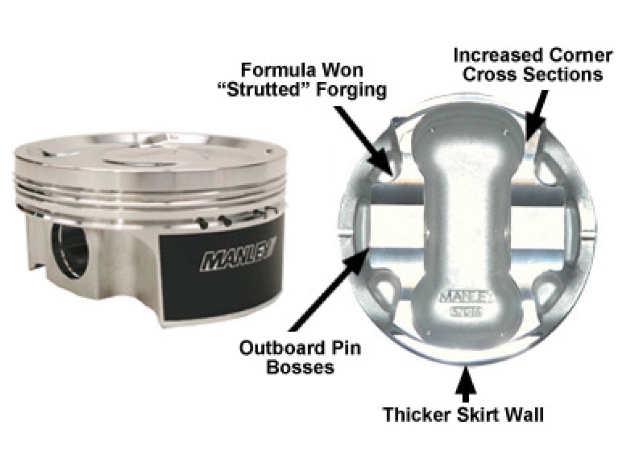 Manley Performance Pistons 632205CE-4 Item Image