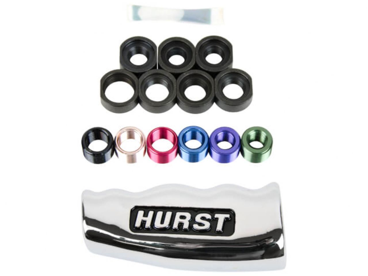 Hurst Shifters T Handle-Chrome-Universal Threads Fits Manual Transmission Sticks