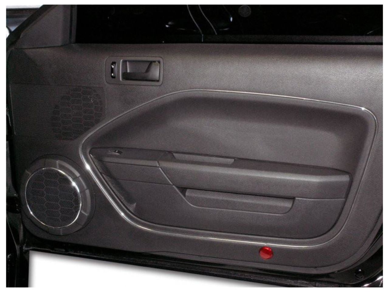 American Car Craft (ACC) Interior Trim Kit;05-09 V6 & GT Mustang - Door Trim Kit Chrome Vinyl