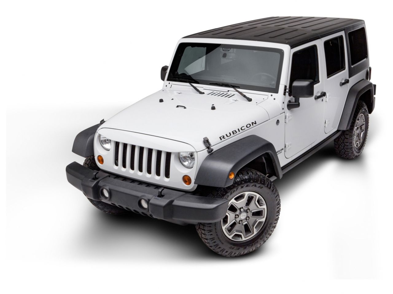 Rugged Ridge NightHawk Light Brow,Bright White;07-18 Jeep Wrangler JK