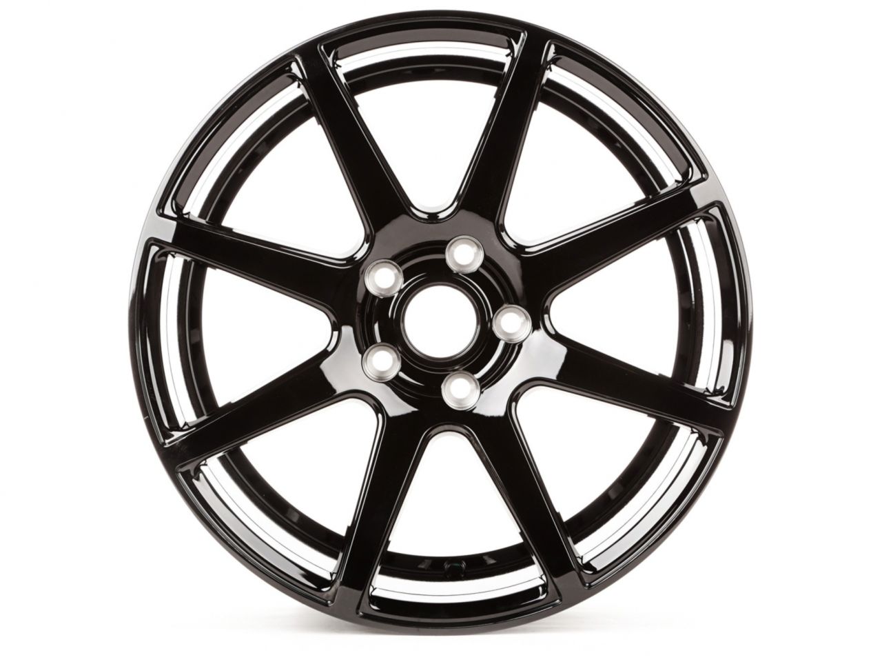 Rugged Ridge Trek Wheel,17x8,8 Spoke,Black,Aluminum;14-18 Jeep Renegade BU