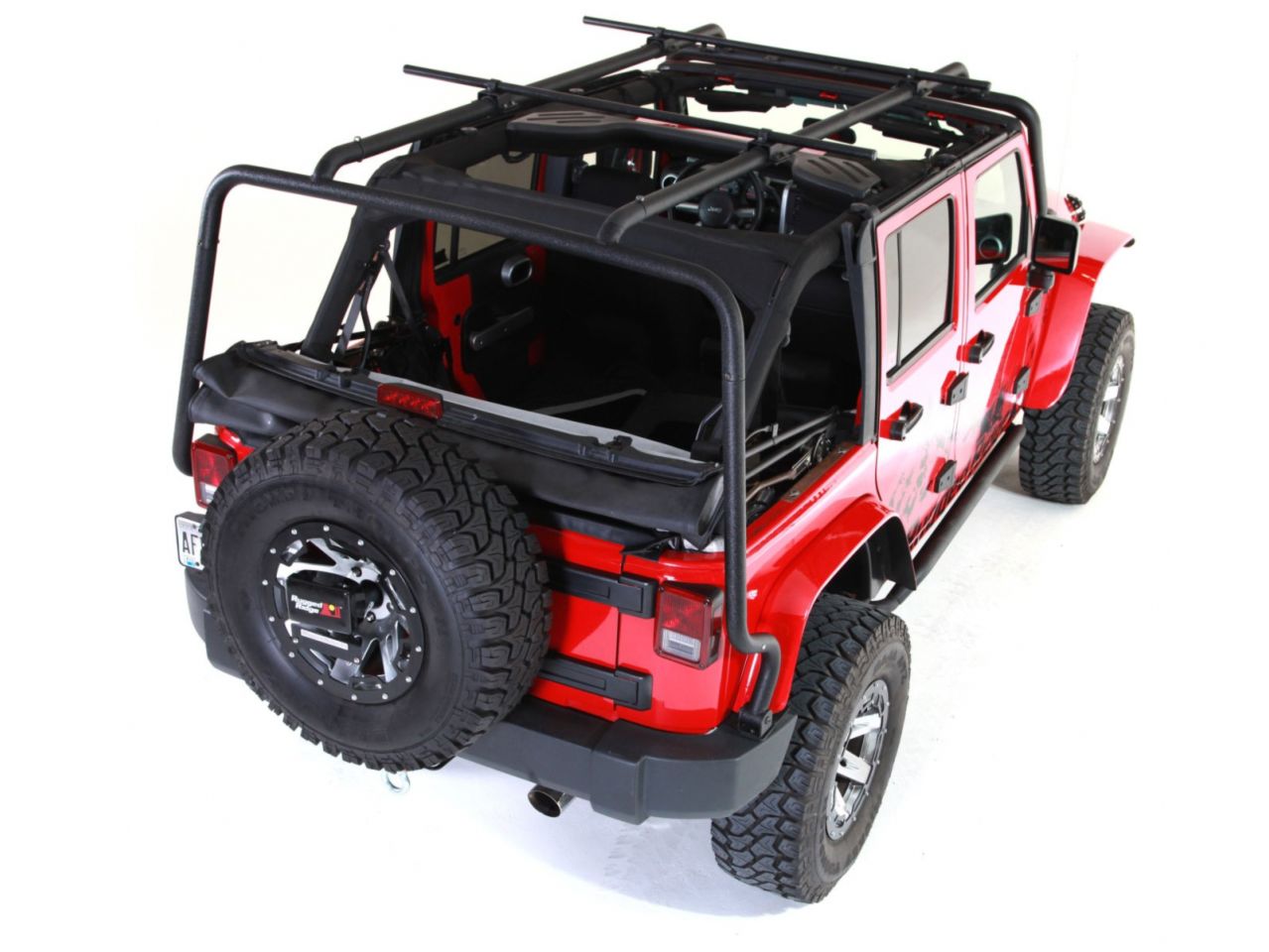 Rugged Ridge Sherpa Roof Rack;07-18 Jeep Wrangler JKU,4 Door