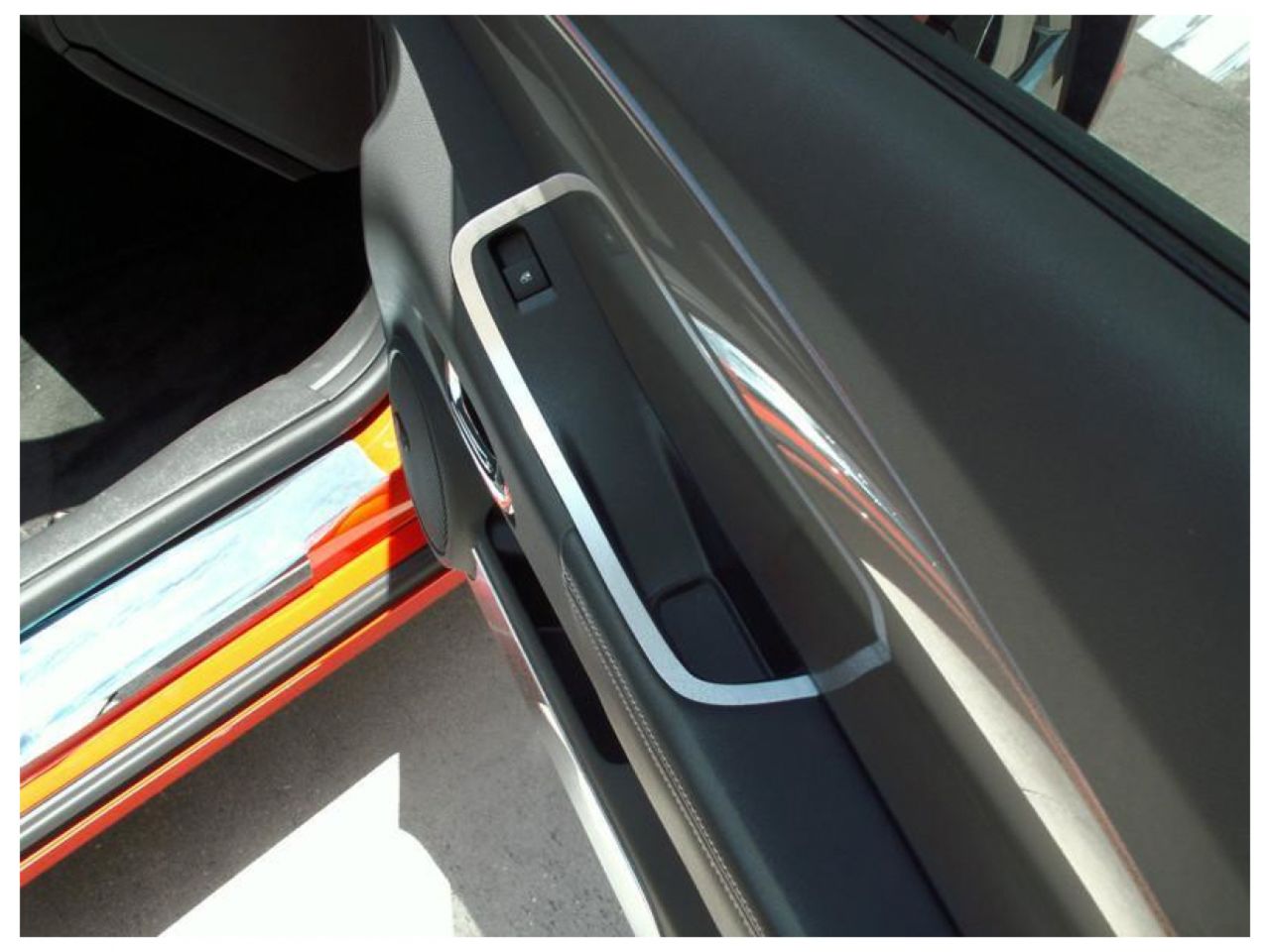 American Car Craft (ACC) Camaro Door Handle Pull Trim Brushed Interior 2Pc 2010-2015