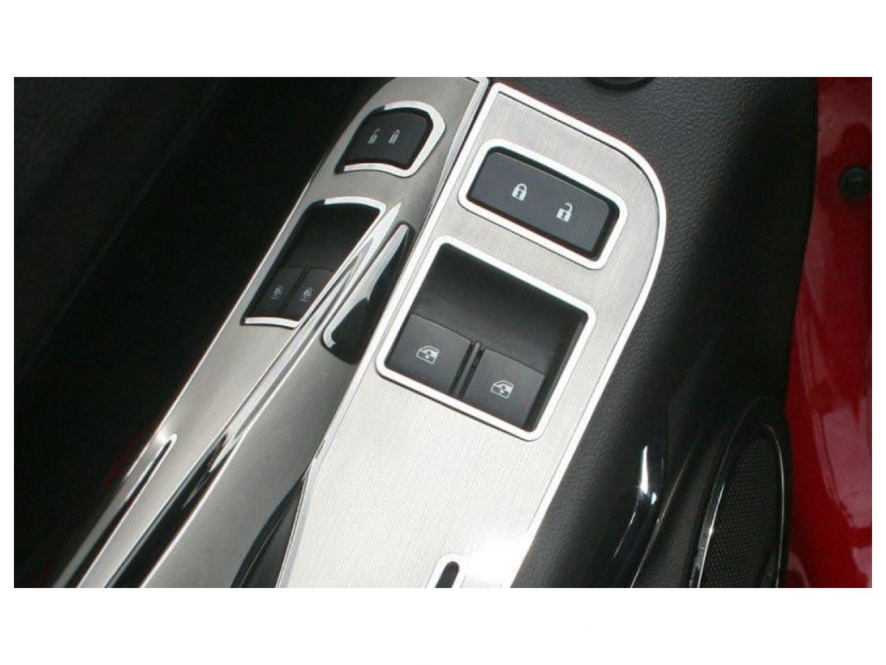 American Car Craft (ACC) Camaro Door Handle Pull / Switch Deluxe Trim Plate 2Pc 2012-2013 Coupe