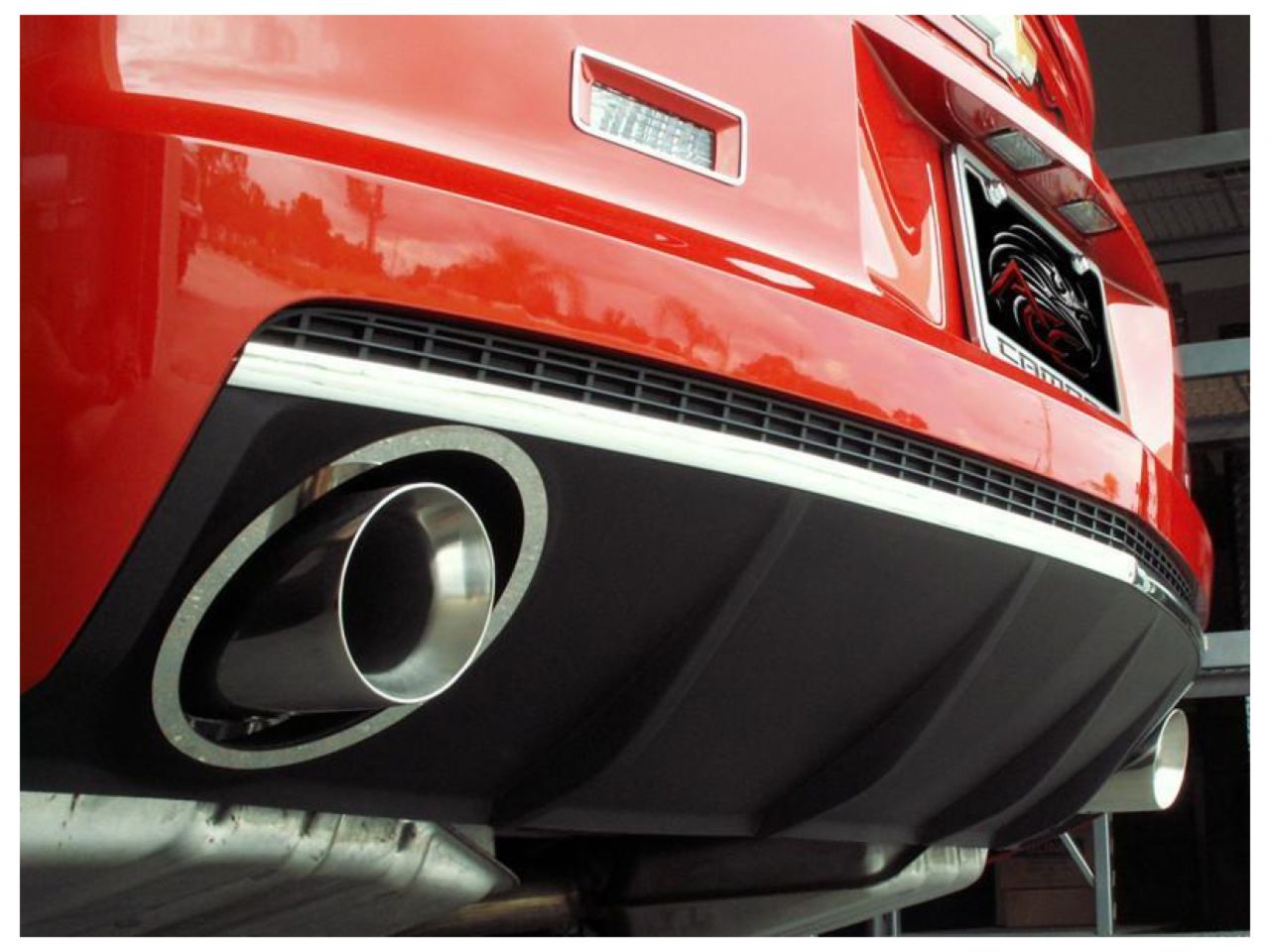 American Car Craft (ACC) 2010-2013 Camaro - Exhaust Trim Rings 2Pc,Full Oval Style
