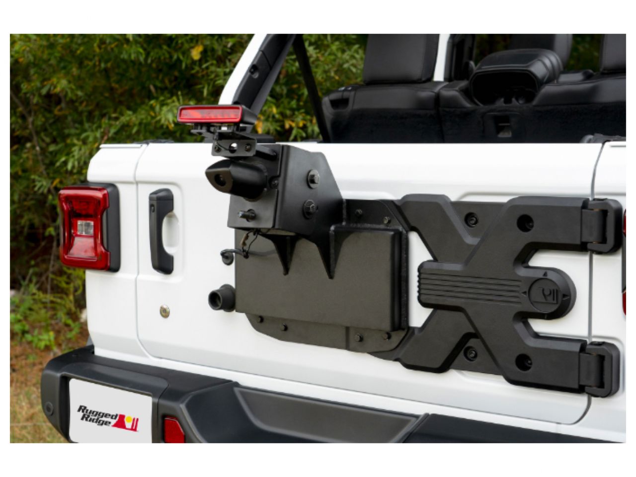 Rugged Ridge Spartacus HD Tire Carrier,Wheel Mount,18-19 Jeep Wrangler JL