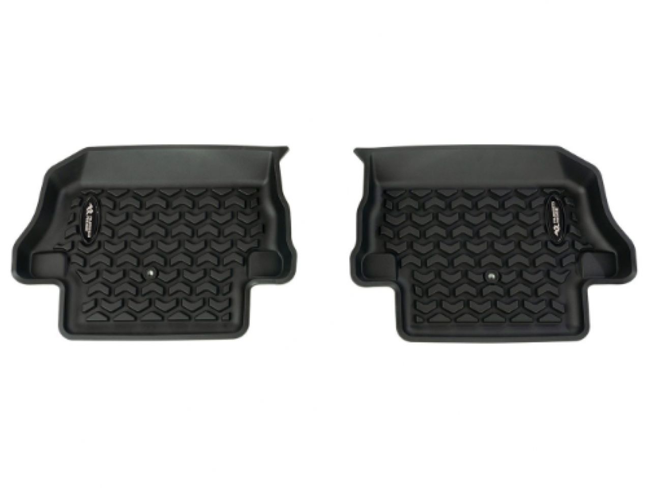 Rugged Ridge All Terrain Floor Liner Set;18-19 Jeep Wrangler JL 2-dr (Full Cargo)