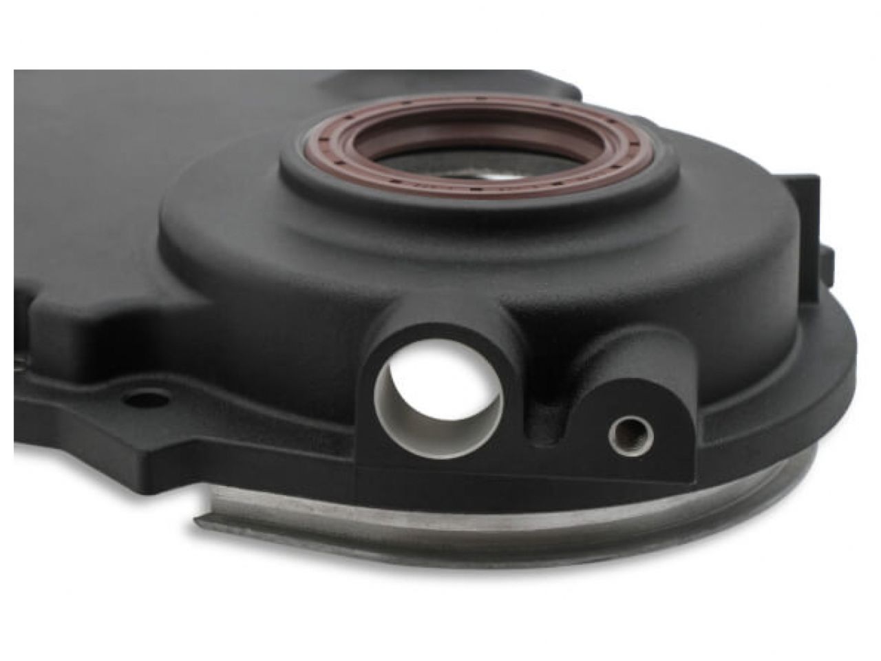 Holley Cast Aluminum Timing Chain Cover