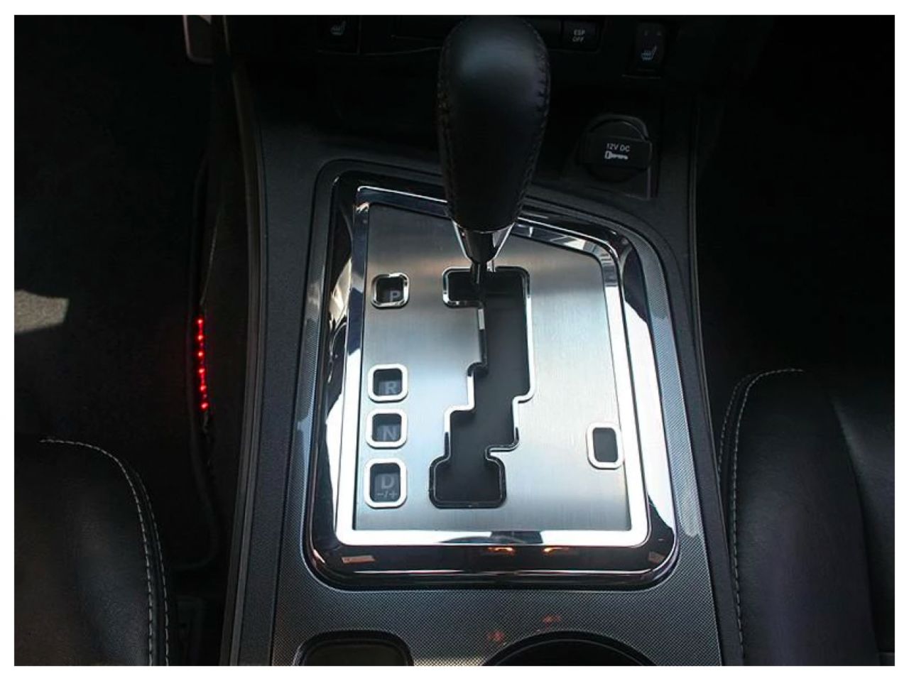 American Car Craft (ACC) 2008-2014 Dodge Challenger 5.7 and SRT 8 - Shifter Plate Brushed Auto