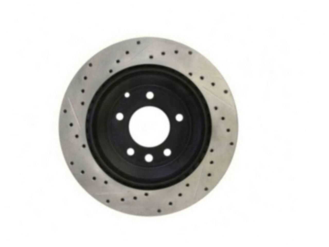 StopTech  Select Sport Drilled And Slotted Brake Rotor; Front Left