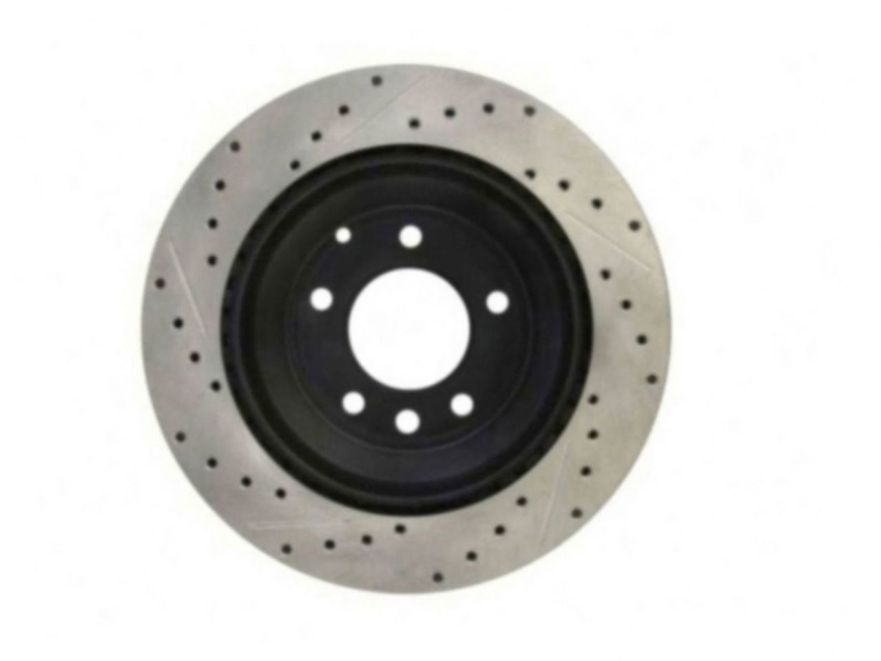 StopTech  Select Sport Drilled And Slotted Brake Rotor; Front Left