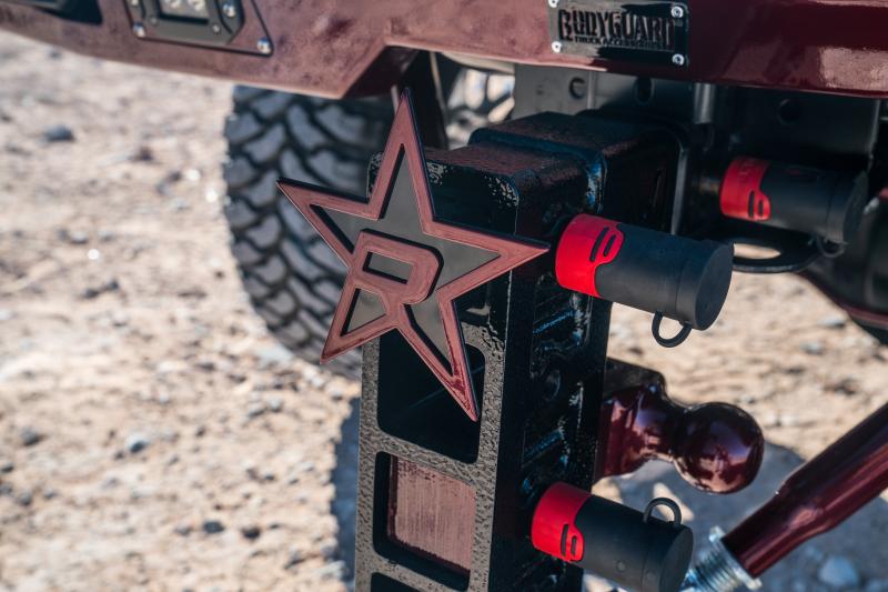 RBP Hitch Cover Red Star (For 2in. Hitch Receivers Only) RBP-7505R Main Image