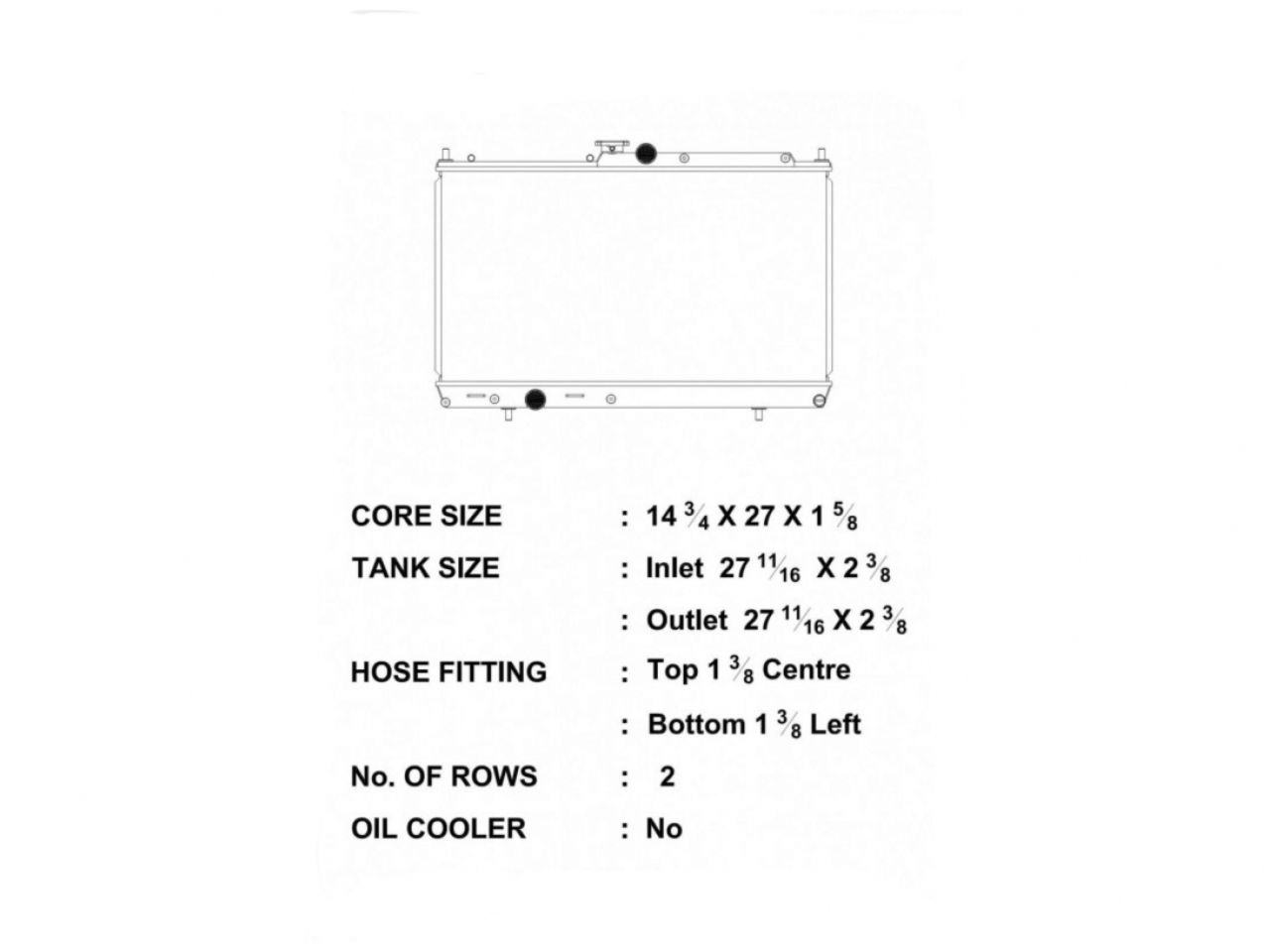 CSF Radiators 3163 Item Image