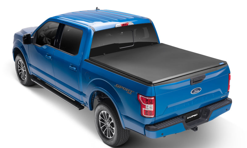 Lund 2019 Ford Ranger Genesis Tri-Fold Tonneau Cover - Black 950114