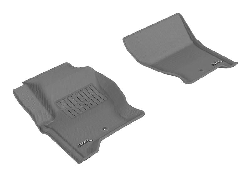 3D MAXpider 2008-2016 Land Rover Lr4/Range Rover Sport Kagu 1st Row Floormat - Gray L1LR01511501 Main Image