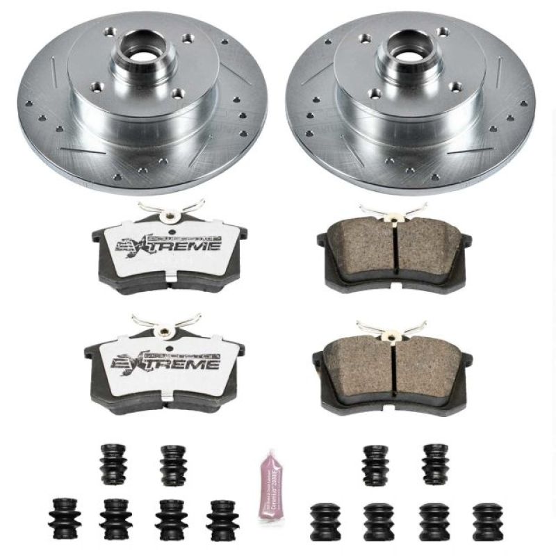 PowerStop PSB Z26 Street Warrior Kit Brakes, Rotors & Pads Brake Kits - Performance D&S main image