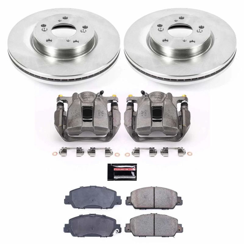 PowerStop PSB Autospecialty Kit w/Cals Brakes, Rotors & Pads Brake Kits - OE main image