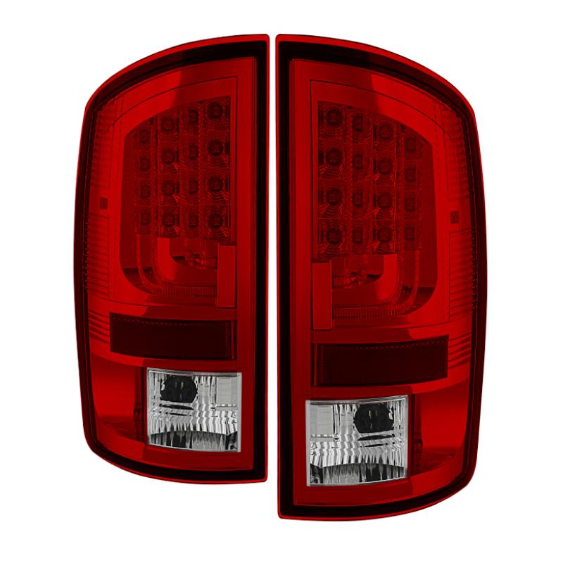 Spyder Dodge Ram 02-06 1500 Version 2 LED Tail Light - Red Clear ALT-YD-DRAM02V2-LED-RC 5081827 Main Image