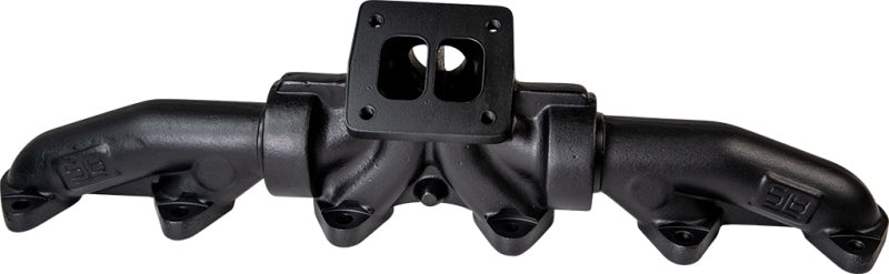 ATS Diesel 1998.5+ Dodge 5.9L/6.7L Cummins 3pc Pulse Flow Exhaust Manifold Kit-Ceramic Coated Black 2049452218