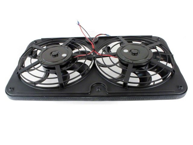 Flexalite   x-A-Lite 440 Dual 12 inch Pusher Auto Electric Fans 2500 CFM