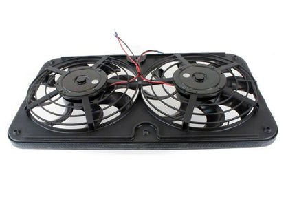 Flexalite   x-A-Lite 440 Dual 12 inch Pusher Auto Electric Fans 2500 CFM