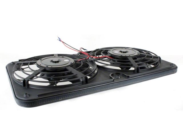 Flexalite   x-A-Lite 440 Dual 12 inch Pusher Auto Electric Fans 2500 CFM