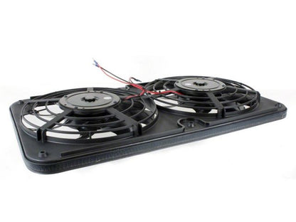 Flexalite   x-A-Lite 440 Dual 12 inch Pusher Auto Electric Fans 2500 CFM