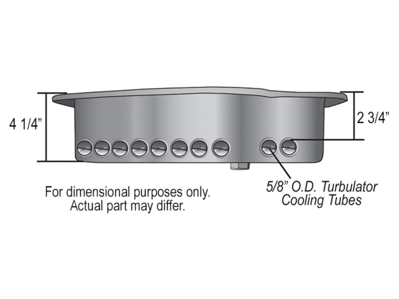 Derale Trans Cooling Pan (GM 4L80/4L80E)