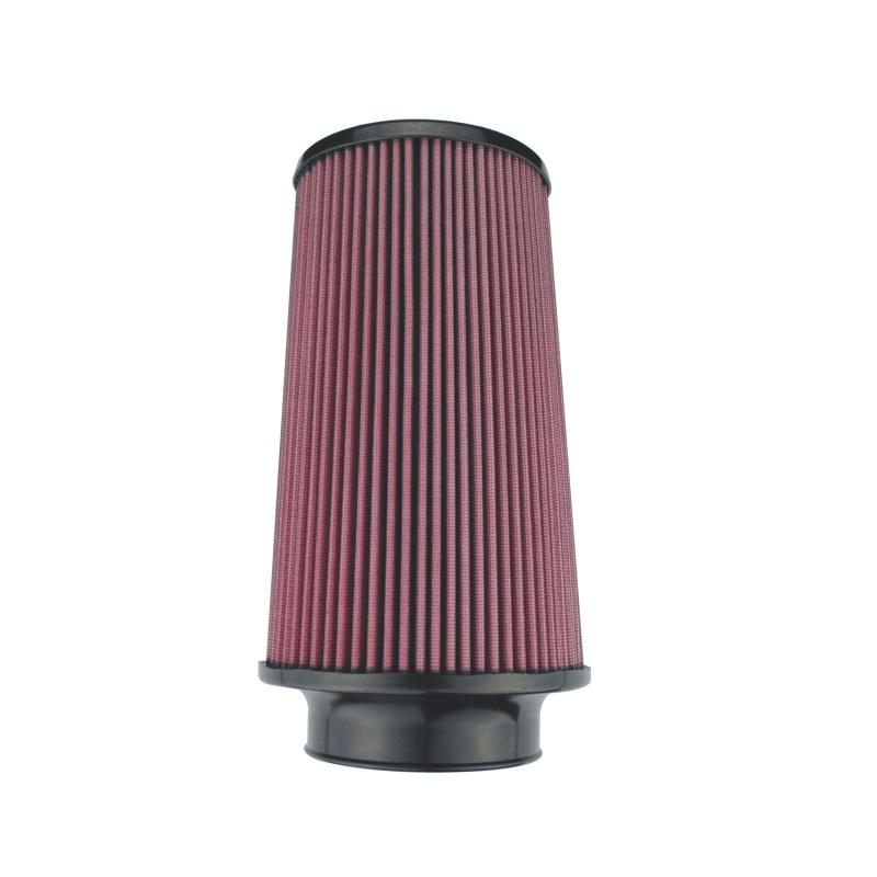 Injen 8-Layer Oiled Cotton Gauze Air Filter 4in ID/ 6.5in Base / 10.3in Height / 5.35in Top X-1111-BR Main Image