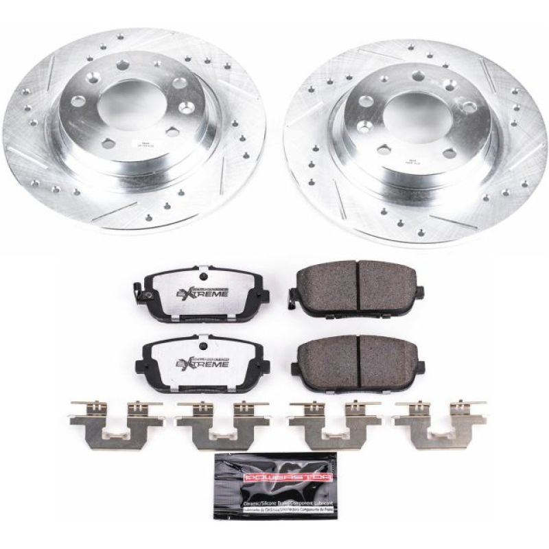 PowerStop PSB Z26 Street Warrior Kit Brakes, Rotors & Pads Brake Kits - Performance D&S main image