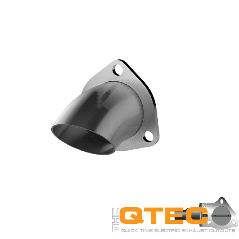 QTP 3in Bolt-On QTEC Adjustable Turn Down 11300 Main Image