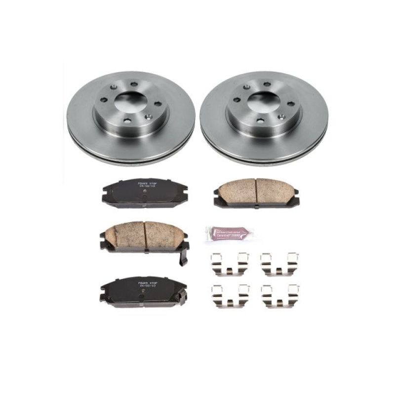 PowerStop PSB Autospecialty Kit Brakes, Rotors & Pads Brake Kits - OE main image