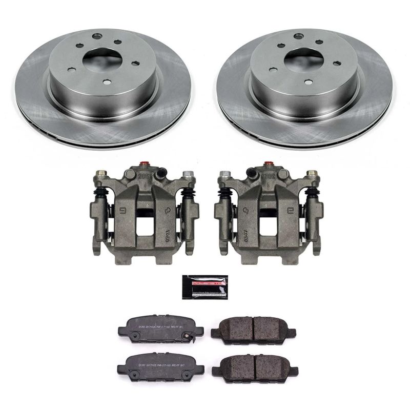 PowerStop PSB Autospecialty Kit w/Cals Brakes, Rotors & Pads Brake Kits - OE main image