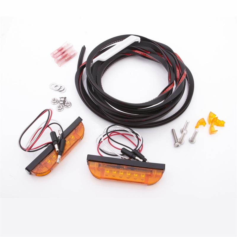 Bushwacker 99-18 Universal 3-Wire Led Marker Light Kit For Flat Style Flares PK1-LT1-0003 Main Image