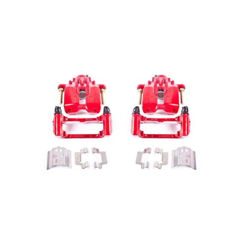 PowerStop PSB Red Calipers Brakes, Rotors & Pads Brake Calipers - Perf main image