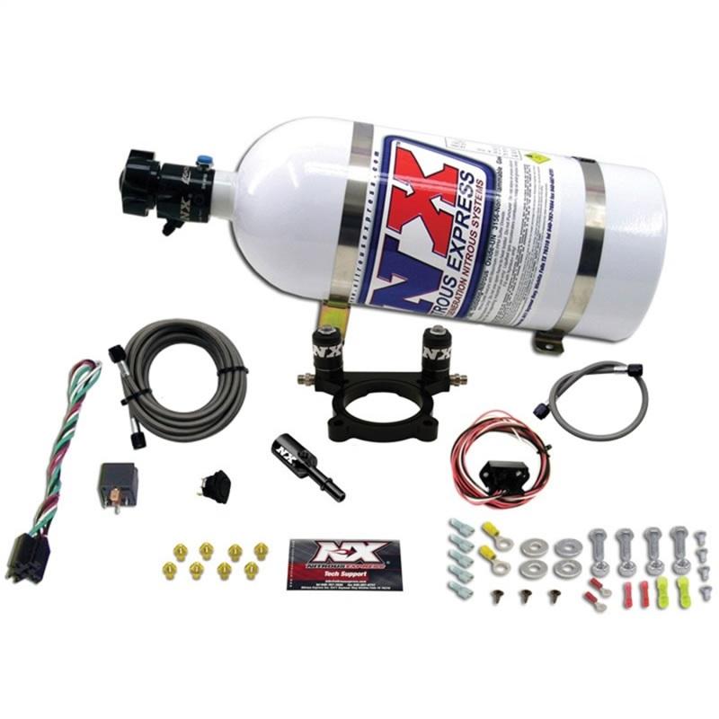 Nitrous Express 2013+ Subaru BRZ Nitrous Plate Kit (35-100HP) w/10lb Bottle 20960-10 Main Image