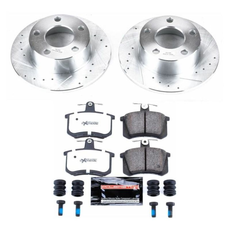 PowerStop PSB Z26 Street Warrior Kit Brakes, Rotors & Pads Brake Kits - Performance D&S main image